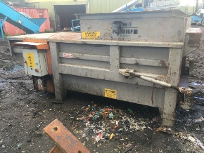 Dicom Compactor 3000XHD in our yard